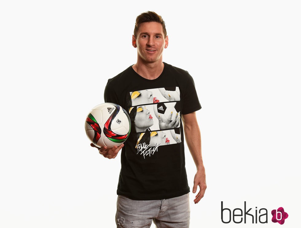 Leo Messi en el Balón de Oro 2015