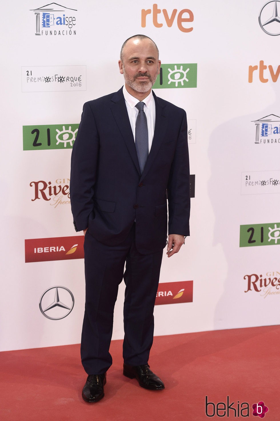 Javier Gutiérrez en los Premios José María Forqué 2016