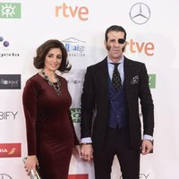 Juan José Padilla y su mujer Lidia Cabello en los Premios José María Forqué 2016