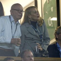Primera imagen de Rupert Murdoch y Jerry Hall juntos
