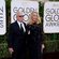 Rupert Murdoch y Jerry Hall en los Globos de Oro 2016