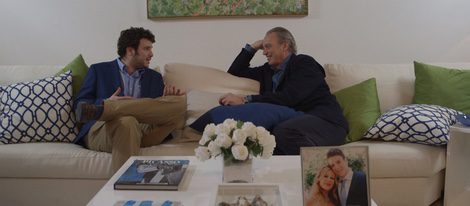 Álex Lequio con Bertín Osborne en el programa 'En tu casa o en la mía'