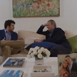 Álex Lequio con Bertín Osborne en el programa 'En tu casa o en la mía'