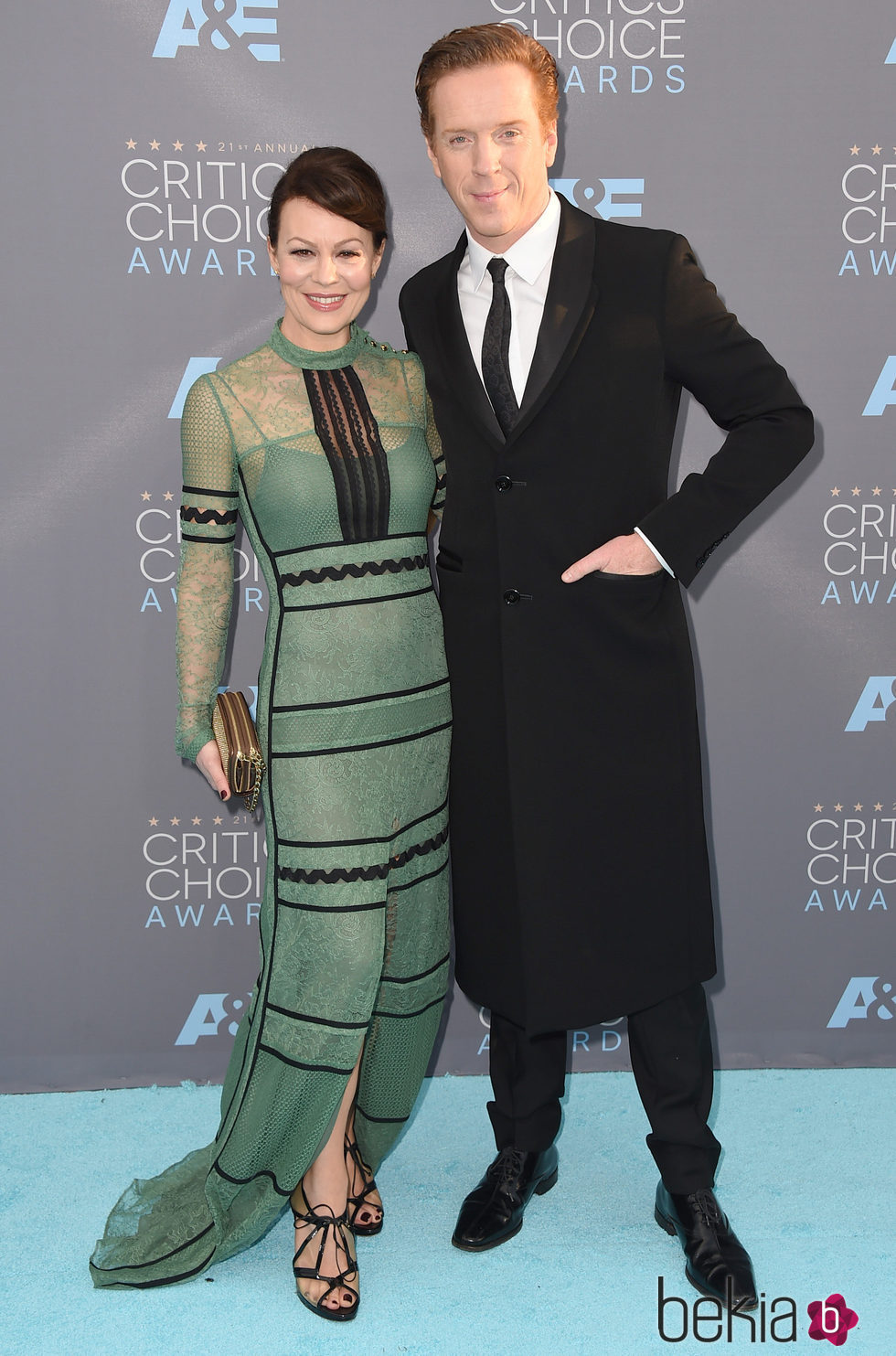 Damian Lewis y Helen McCrory en los Critics' Choice Awards 2016