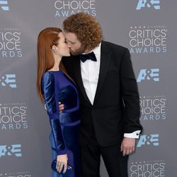 T. J. Miller y Kate Gorney en los Critics' Choice Awards 2016