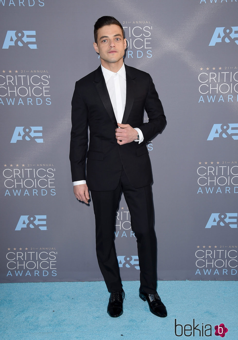Rami Malek en los Critics' Choice Awards 2016