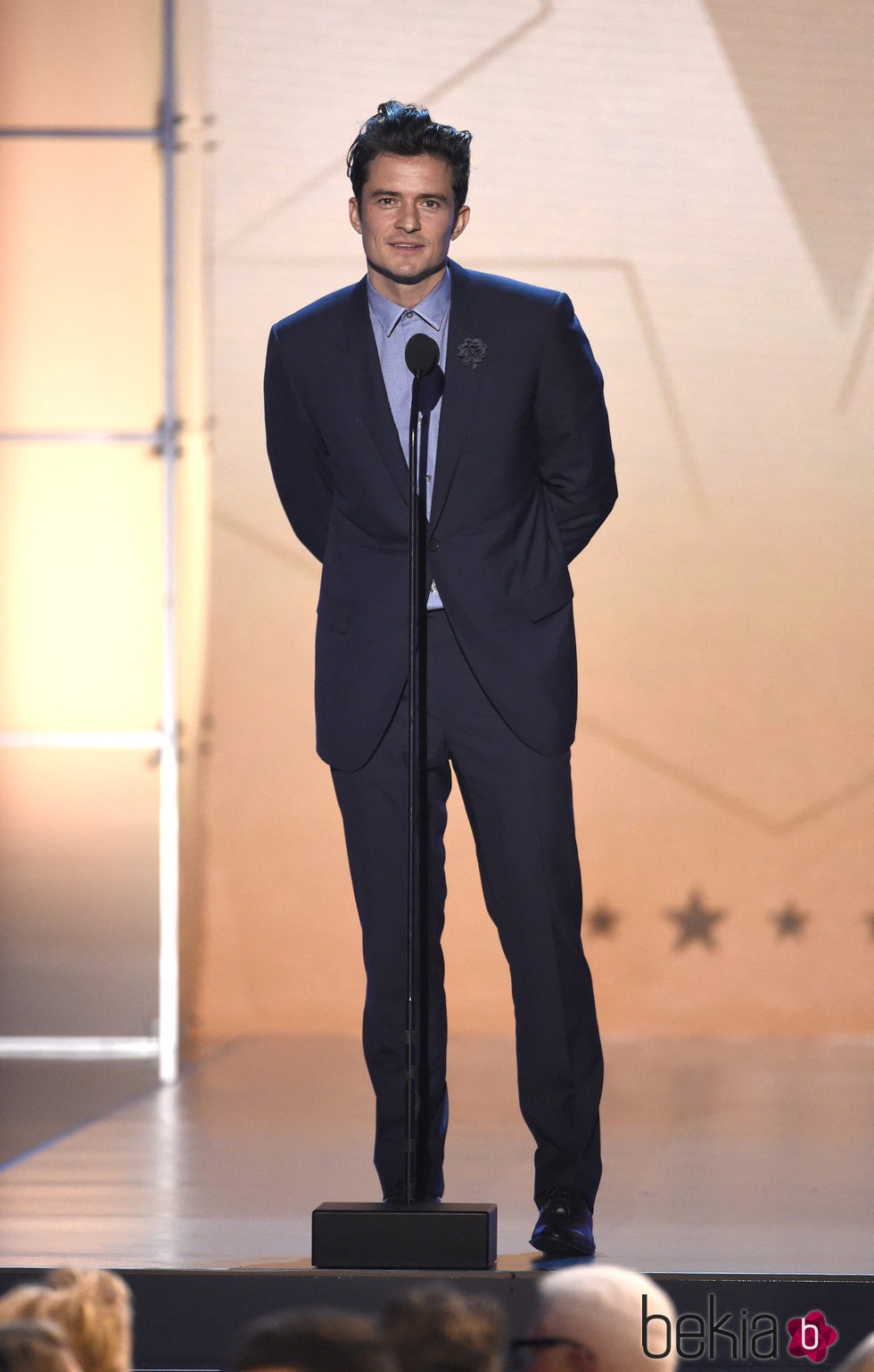 Orlando Bloom en los Critics' Choice Awards 2016