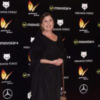 Verónica Forqué en la alfombra roja de los Premios Feroz 2016