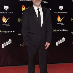 Javier Gutiérrez en la alfombra roja de los Premios Feroz 2016