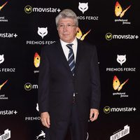 Enrique Cerezo en la alfombra roja de los Premios Feroz 2016