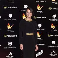 Verónika Moral en la alfombra roja de los Premios Feroz 2016