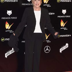 Rosa María Sardá en la alfombra roja de los Premios Feroz 2016