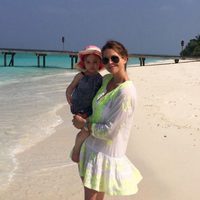 Magdalena de Suecia y su hija Leonor en Maldivas