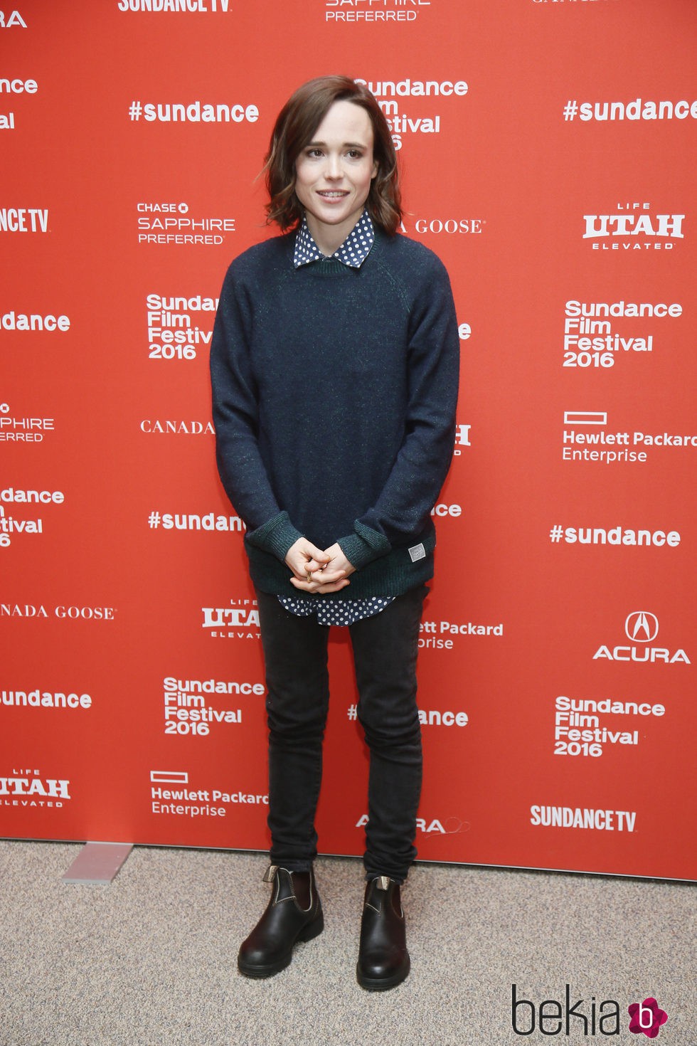 Elliot Page en el Festival de Sundance 2016