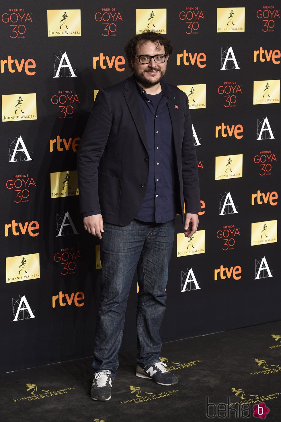Dani de la Torre en la cena de los nominados a los Premios Goya 2016