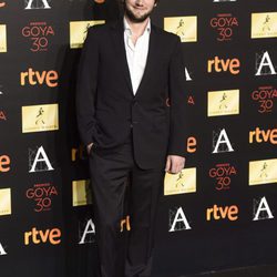 Lucas Vidal en la cena de los nominados a los Premios Goya 2016