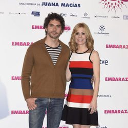 Paco León y Alexandra Jiménez en la presentación de 'Embarazados'