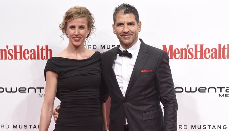 Paco Roncero y Nerea Ruano en los Premios Men's Health 2015