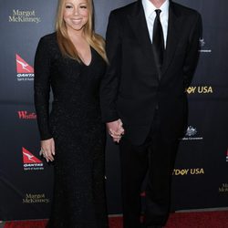 Mariah Carey y James Packer en la gala G'day EE.UU
