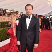 Leonardo DiCaprio en la alfombra roja de los SAG 2016