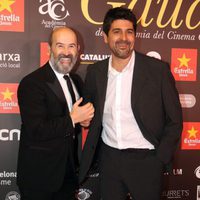 Javier Cámara y Cesc Gay en los Premios Gaudí 2016