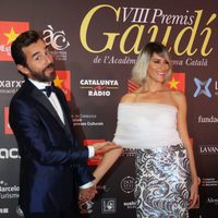 Santi Millán y Rosa Olucha en los Premios Gaudí 2016