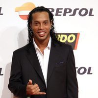 Ronaldinho en la gala de Mundo Deportivo 2016