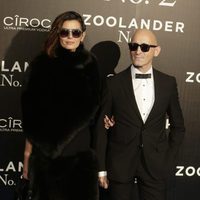 María Reyes y Modesto Lomba en la premiere en Madrid de 'Zoolander 2'