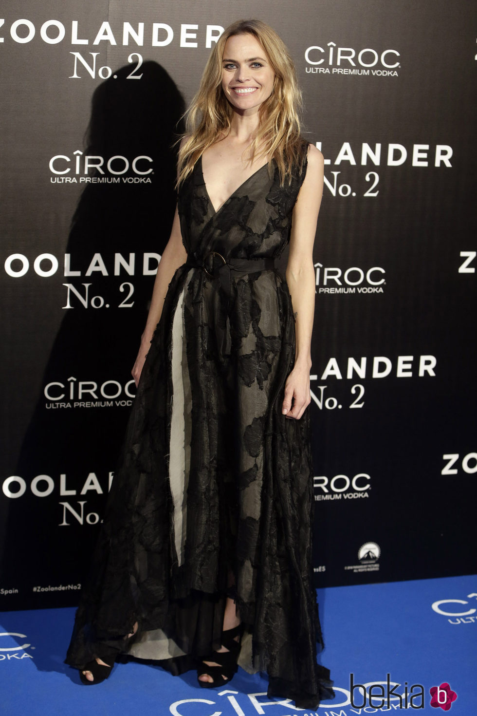 Verónica Blume en la premiere en Madrid de 'Zoolander 2'