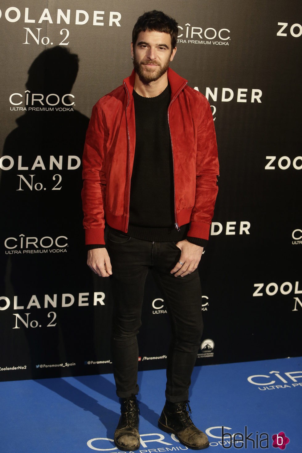 Alfonso Bassave en la premiere en Madrid de 'Zoolander 2'