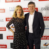 Carmen Loman y Ramón Arangüena en la subasta benéfica 'Artistas con Duende'