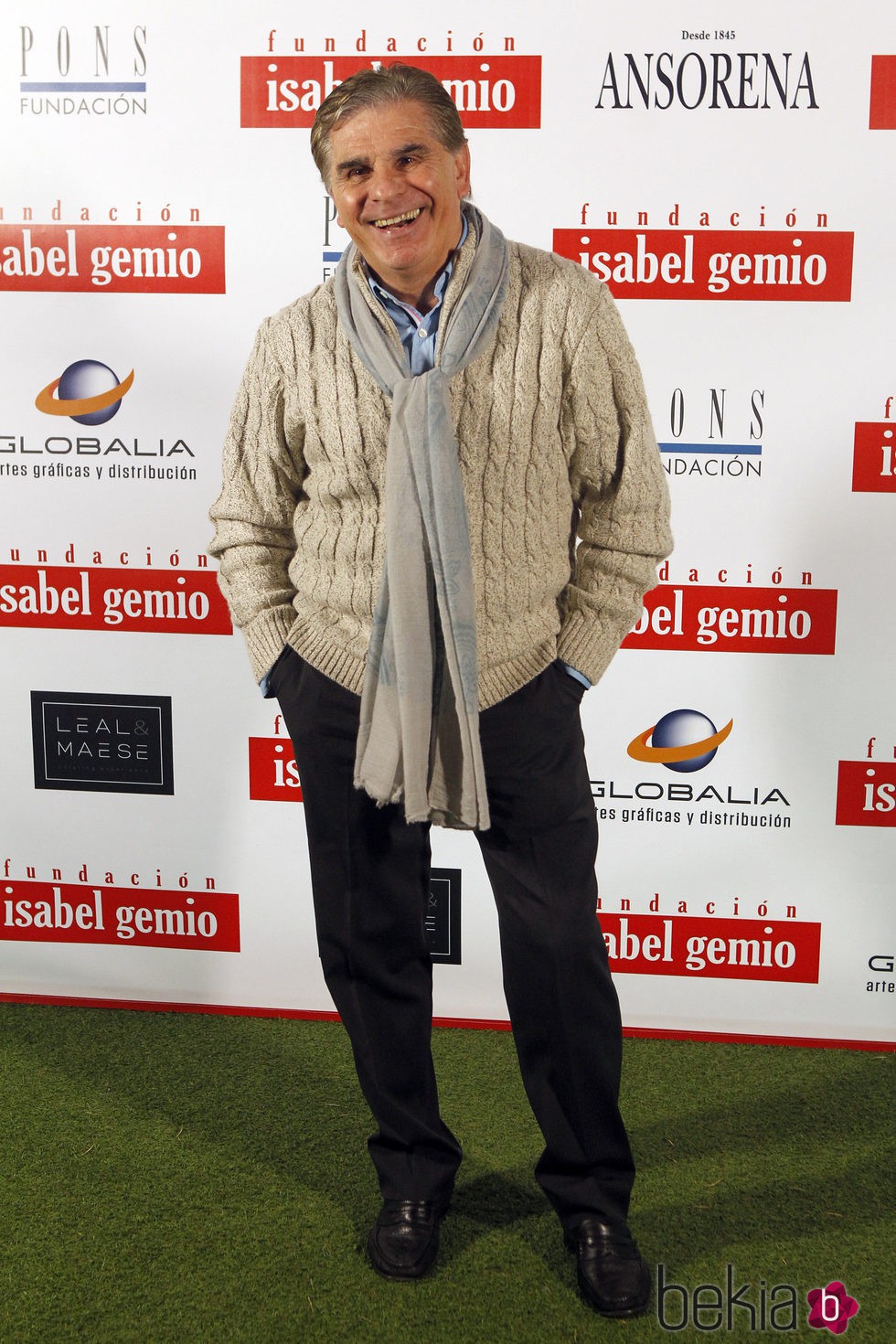 Pedro Ruiz en la subasta benéfica 'Artistas con Duende'
