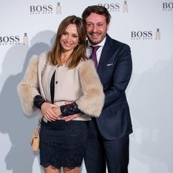 Juan Peña y Sonia González en la fiesta de 'Boss Bottled' de Hugo Boss en Madrid