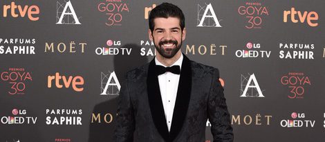Miguel Ángel Muñoz en la alfombra roja de los Premios Goya 2016