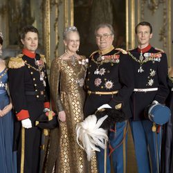 Foto oficial de la Familia Real Danesa