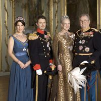 Foto oficial de la Familia Real Danesa