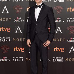 Marc Clotet en la alfombra roja de los Premios Goya 2016