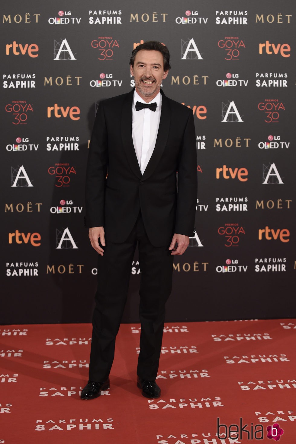Ginés García Millán en la alfombra roja de los Premios Goya 2016
