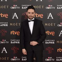 Juan Antonio Bayona en la alfombra roja de los Premios Goya 2016