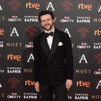 Diego Martín en la alfombra roja de los Premios Goya 2016