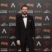 Julián López en la alfombra roja de los Premios Goya 2016