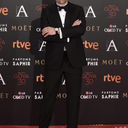 Luís Tosar en la alfombra roja de los Premios Goya 2016