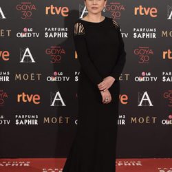 Marian Álvarez en la alfombra roja de los Premios Goya 2016