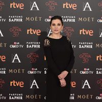 Marian Álvarez en la alfombra roja de los Premios Goya 2016