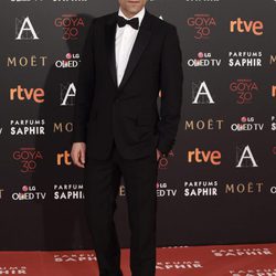 Unax Ugalde en la alfombra roja de los Premios Goya 2016