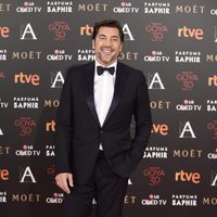 Javier Bardem en la alfombra roja de los Premios Goya 2016