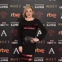 Carmen Machi en la alfombra roja de los Premios Goya 2016