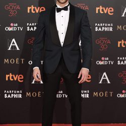 Pablo Alborán en la alfombra roja de los Premios Goya 2016