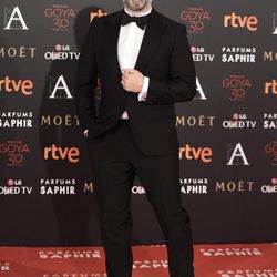 Javier Cámara en la alfombra roja de los Premios Goya 2016