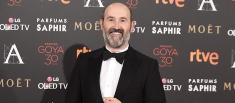 Javier Cámara en la alfombra roja de los Premios Goya 2016